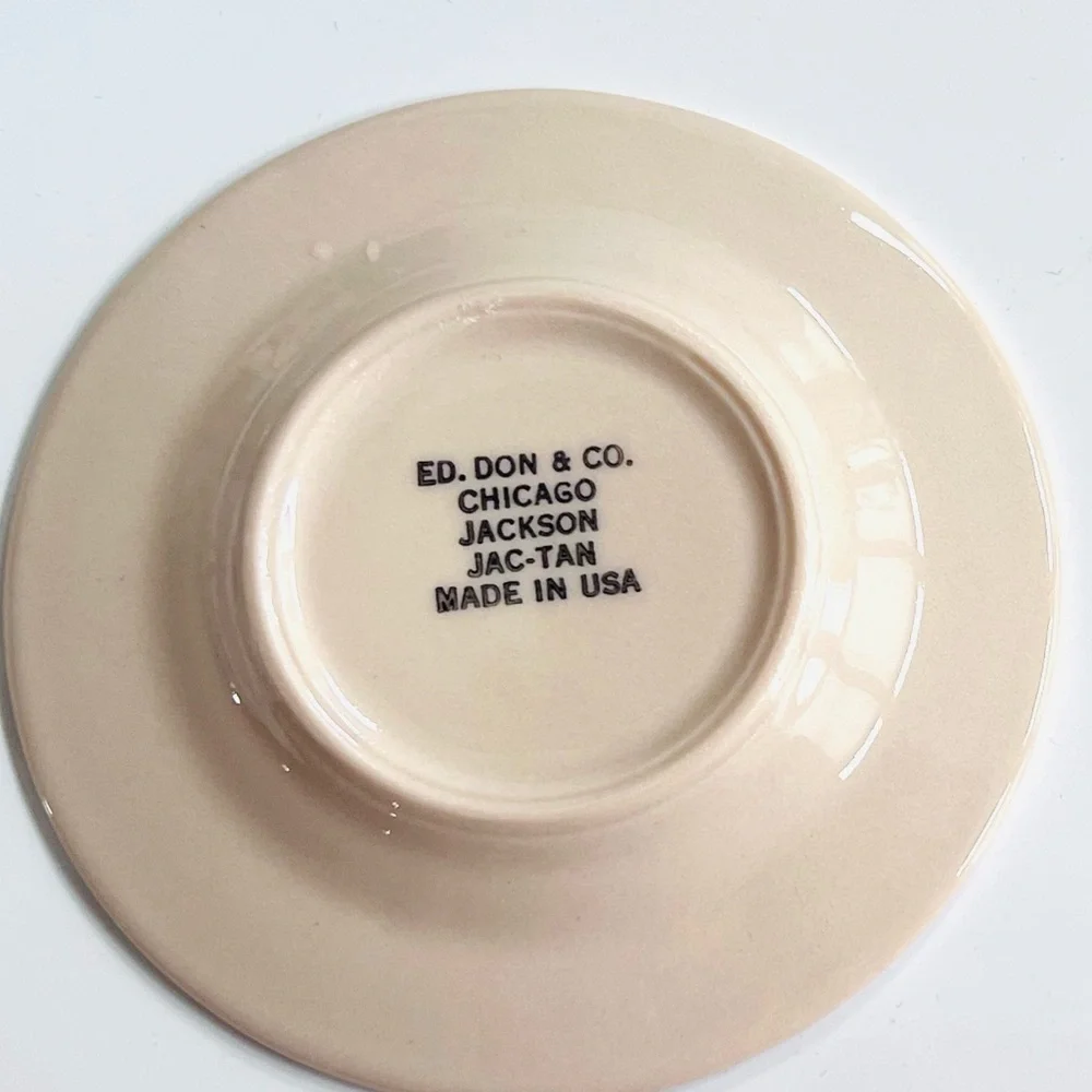 Edward Don & Co  1939  China Vintage Advertisement 2 mini plates - Picture 5 of 6
